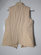 Esprit Padded Quilted Vest Beige Women's XS - Image 5