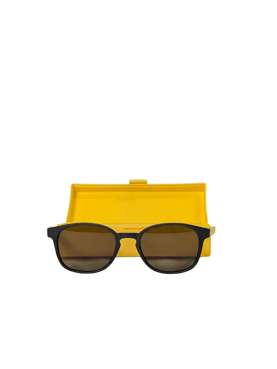 Parafina Orca Junior Sunglasses - Yellow/Black Age 10-13 - Image 1