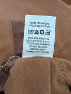 Baserange Omo Long Sleeve Tee - Organic Cotton Brown Size XS - Image 8