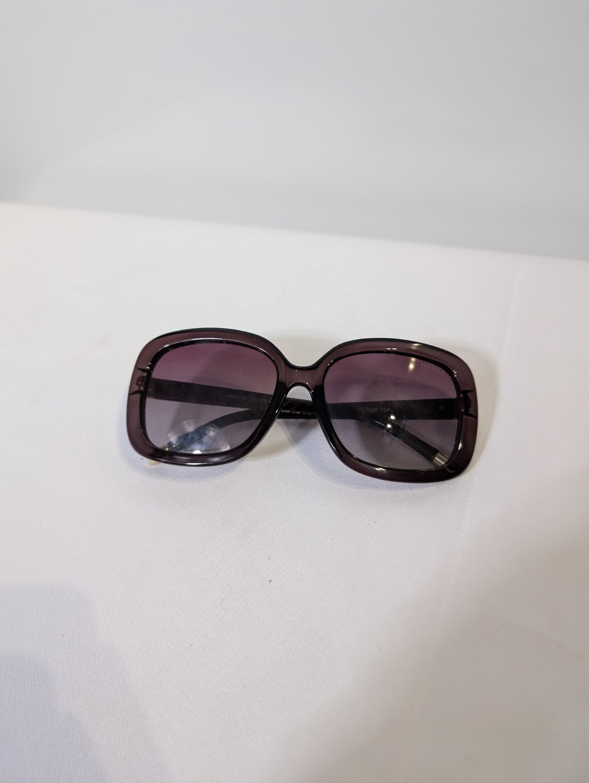 Chanel 54024 C65 Sunglasses Quilted Frame Dark Purple 57-19-138 - Image 5