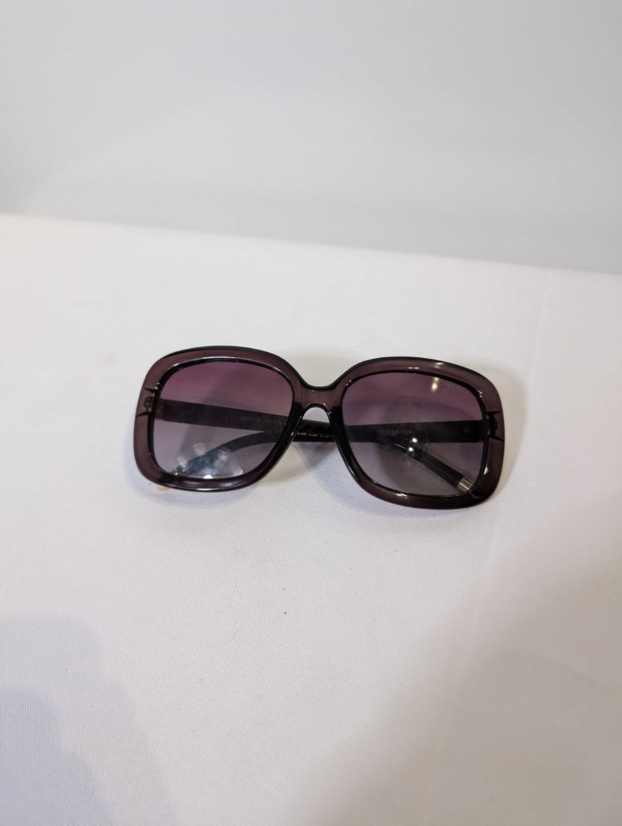 Chanel 54024 C65 Sunglasses Quilted Frame Dark Purple 57-19-138 - Image 5