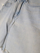 Assembly Label Denim Mini Skirt Light Wash - Image 3