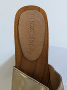 Mister Zimi Gold Donna Clogs - Size 38 - Image 3