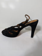 Alaïa Strappy Stiletto Sandals Black Suede Size 38 - Image 10
