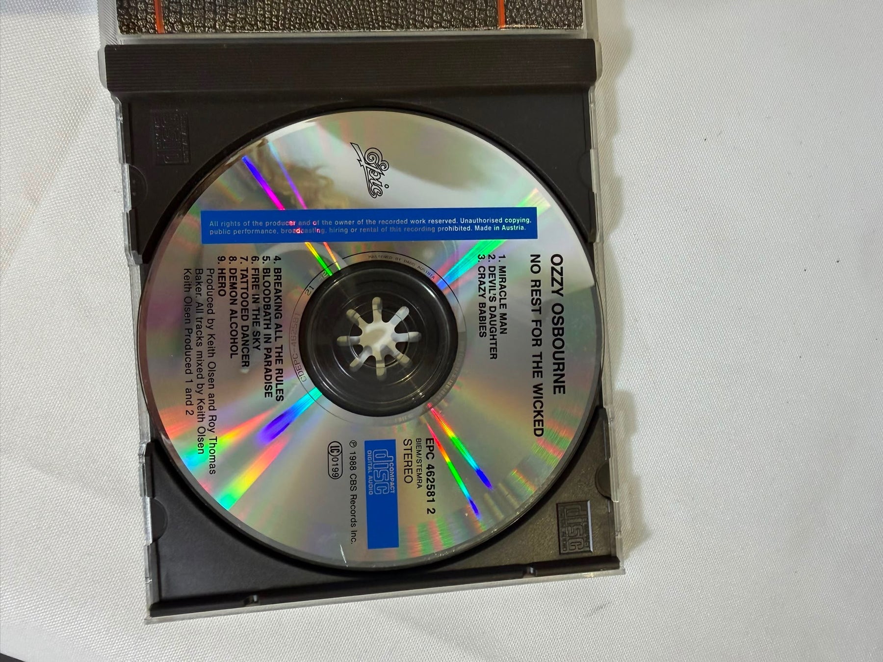 Epic Ozzy Osbourne Tribute Randy Rhoads 22-Bit Digital Remaster CD - Image 2