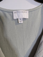 LMND The Boyfriend Shirt Striped Cotton Button-Down Peach Yellow Size S - Image 8