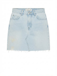 Assembly Label Denim Mini Skirt Light Wash - Image 1