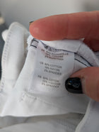 Articles of Society Skinny Jeans White with Black Side Stripe Size 31 - Image 9