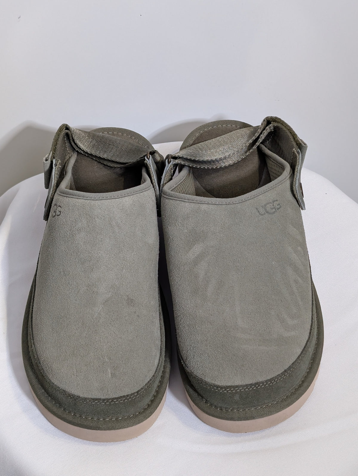 UGG Tasman X Suede Clog Olive Green UK 10 - Image 2