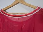 Collette Dinnigan Chiffon Sequin Embellished Dress Pink XS - Image 6