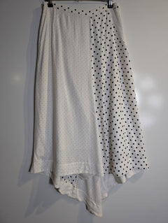 LMND The Boyfriend Shirt Striped Cotton Button-Down Peach Yellow Size S - Image 9
