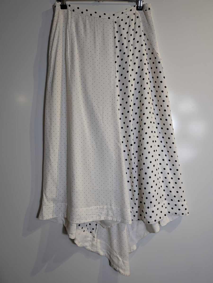 LMND The Boyfriend Shirt Striped Cotton Button-Down Peach Yellow Size S - Image 9