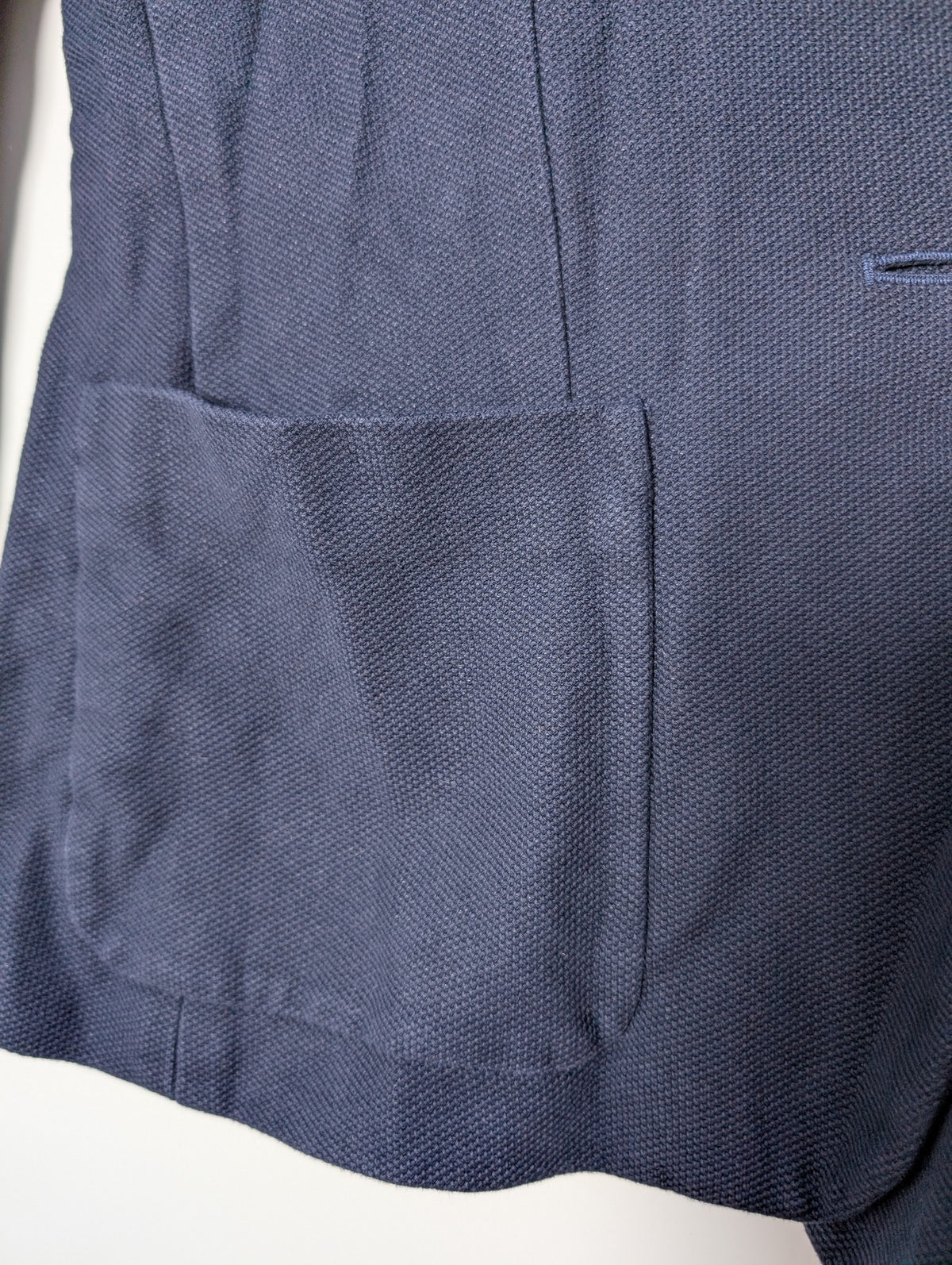 LAUREN RALPH LAUREN Navy Blue Crest Blazer Size XS - Image 4