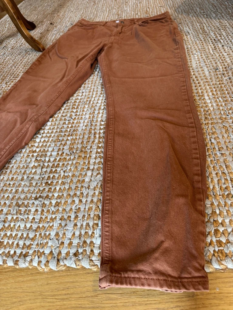 Ragged Jeans Men's Brown Denim Jeans Size 34 - Image 9