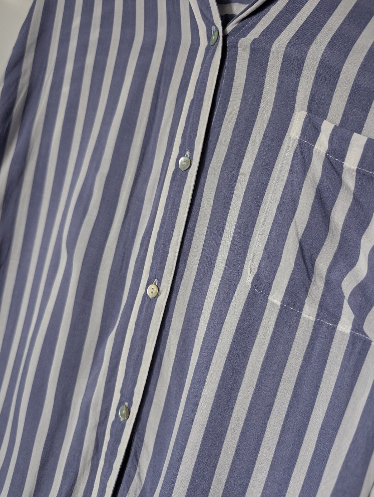 Rails Josephine Button-Down Shirt - Classic Blue & White Stripe - Image 2