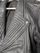 Splice Boutique Leather Biker Jacket Black Size 6 - Image 7