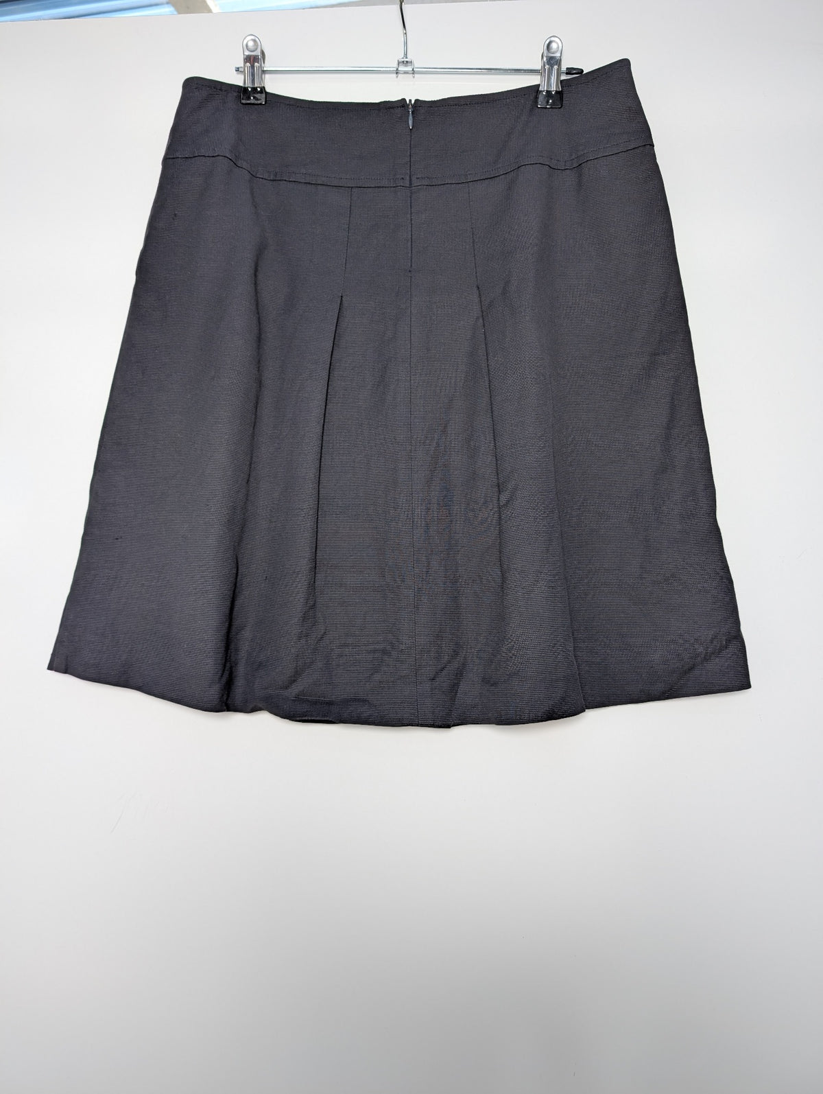 MAX&Co. Pleated Mini Skirt Black UK 12 - Image 4