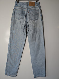 Levi's 550 Relaxed Fit Jeans Light Wash Women's Size 4 - Image 4