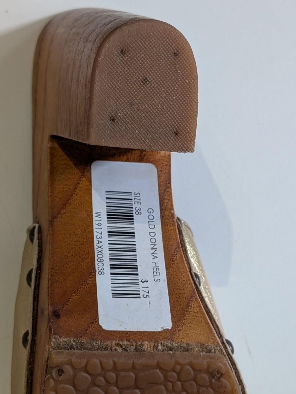 Mister Zimi Gold Donna Clogs - Size 38 - Image 4