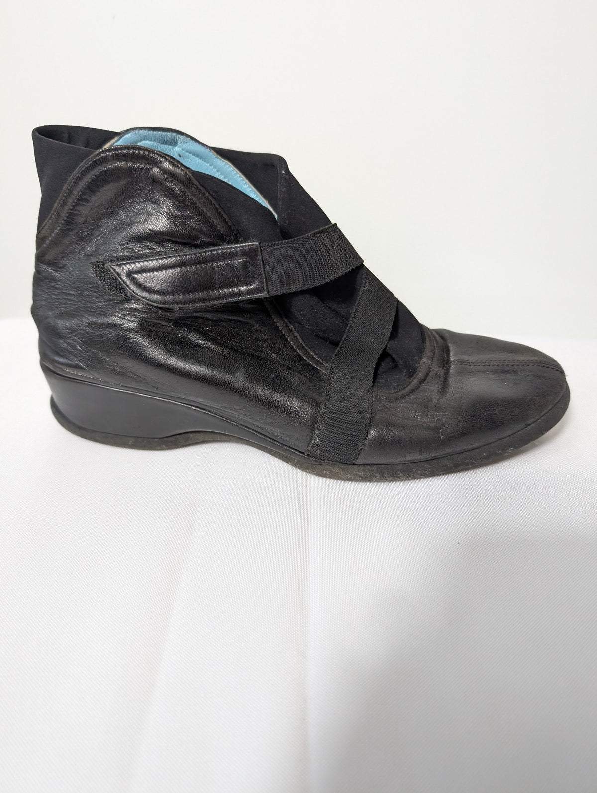 Thierry Rabotin Black Leather Ankle Boots - Image 1