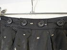 alice McCALL High-Waisted Pleated Shorts Black Rabbit Print AU 8 - Image 4