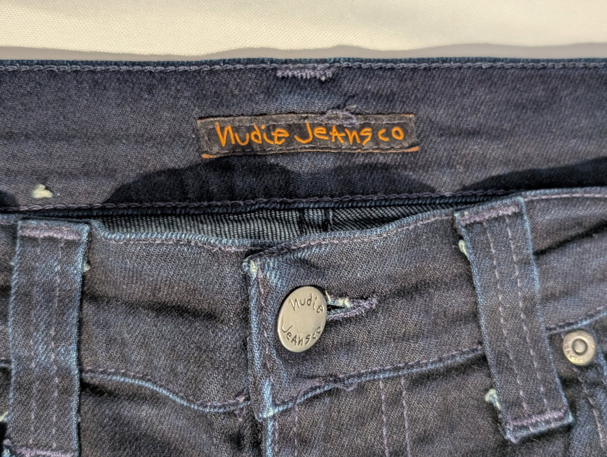 Nudie Jeans Co. Lean Dean Slim Fit Black Jeans - Image 6