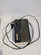 Vintage 2-Band AM/FM Electronic Clock Radio Black - Image 6