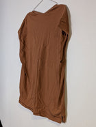 Baserange Omo Long Sleeve Tee - Organic Cotton Brown Size XS - Image 5