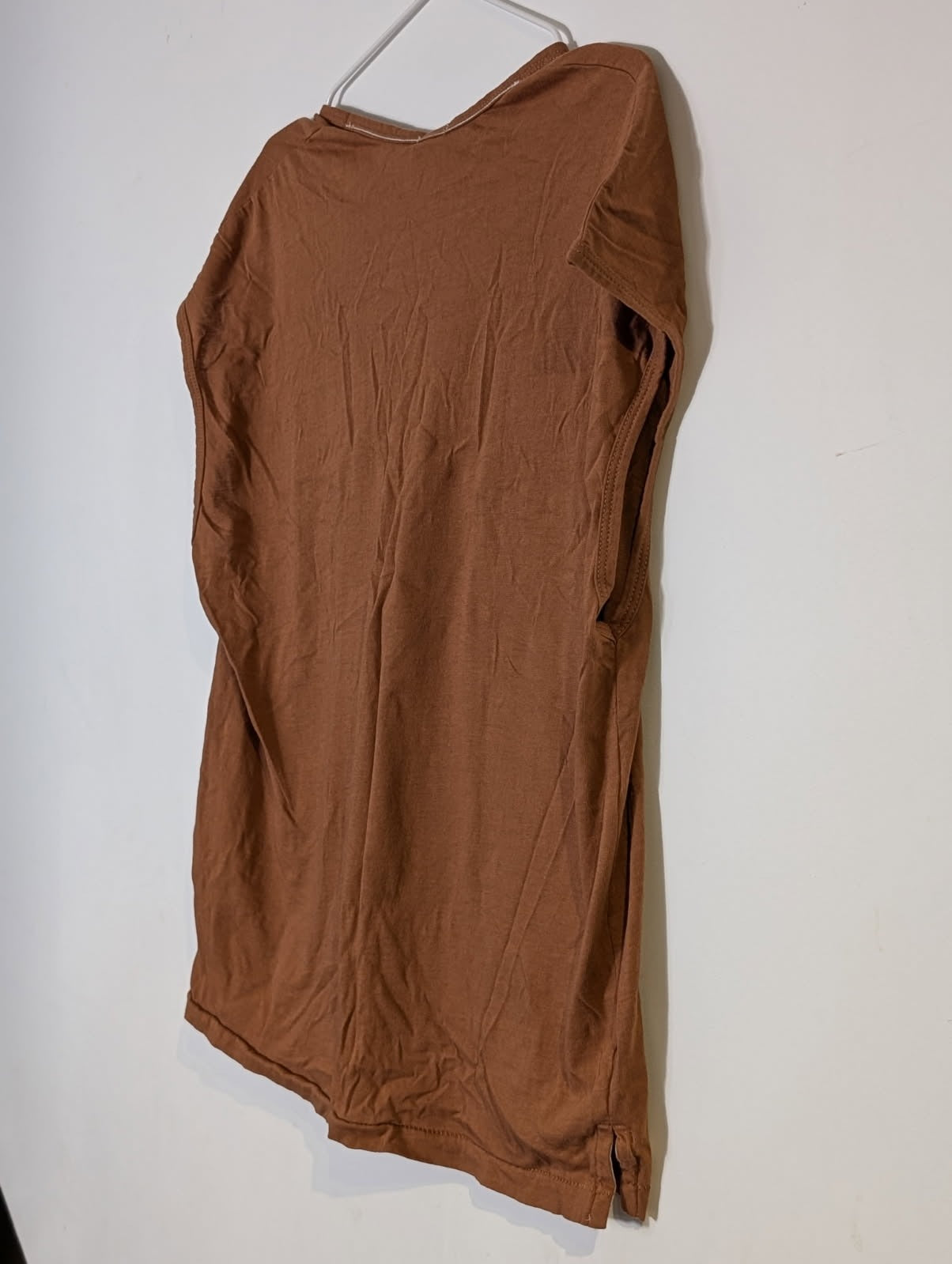 Baserange Omo Long Sleeve Tee - Organic Cotton Brown Size XS - Image 5