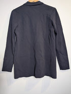 Trenery Women's Knit Double Breasted Blazer Navy Blue Size XS - Image 6