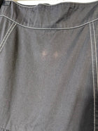 Posse Tiered Maxi Skirt Black Contrast Stitching Size M - Image 6