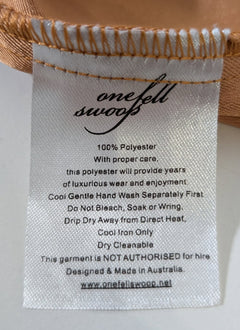 One Fell Swoop Roisin Mini Dress - Honey Size 12 - Image 6