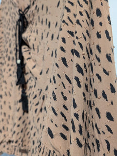 Auguste Animal Print Oversized Kimono-Style Blouse - Women's AU 14 - Image 6