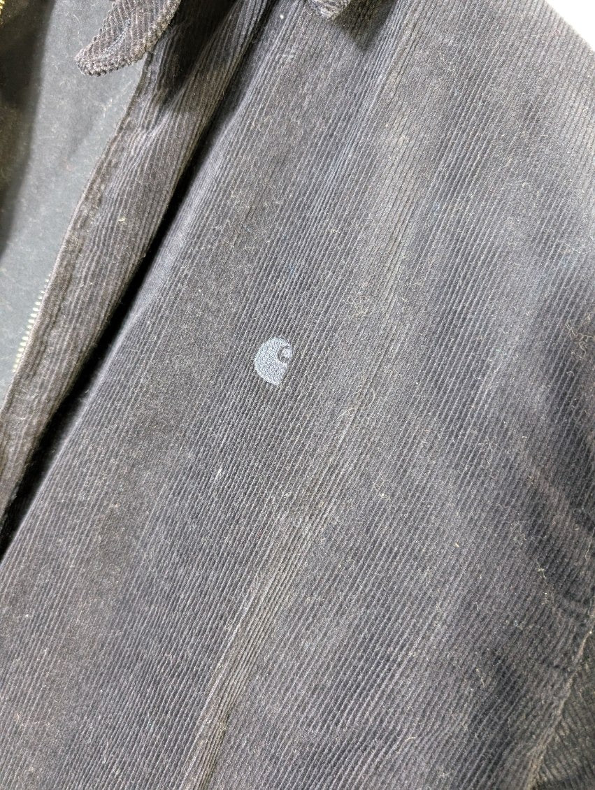 Carhartt WIP Madison Corduroy Jacket - Black Men's XL - Image 6