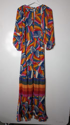 Farm Rio Mixed Prints Maxi Dress Multicolour Size S - Image 6
