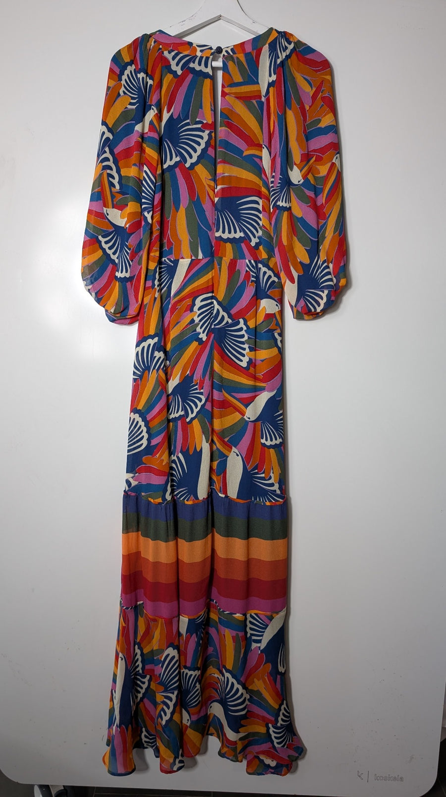 Farm Rio Mixed Prints Maxi Dress Multicolour Size S - Image 6
