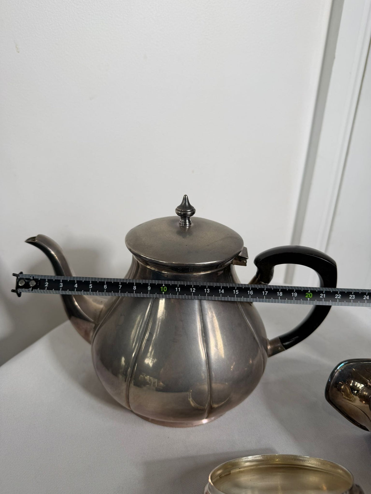 Vintage EPNS Silver Plated Tea Service Set Hand Fluted - Image 6