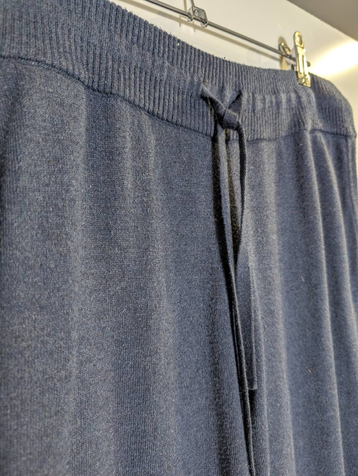 Nimble Knit Wide-Leg Pants - Dark Grey Women's Size M - Image 6
