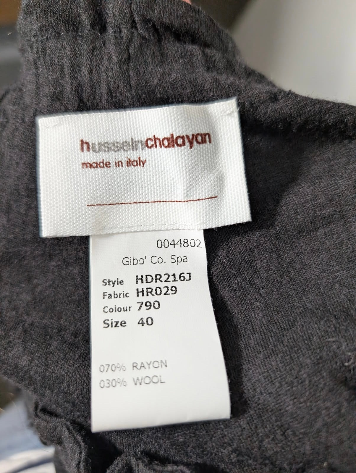 Hussein Chalayan Black Paperbag Waist Jogger Pants - Size 40 - Image 6