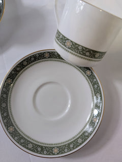 Royal Doulton Rondelay H.5004 Fine Bone China Teacup and Saucer Set - Image 7