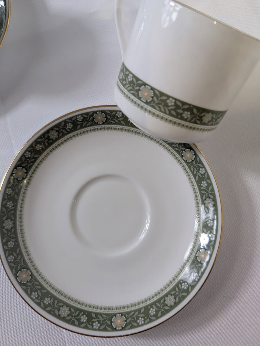 Royal Doulton Rondelay H.5004 Fine Bone China Teacup and Saucer Set - Image 7