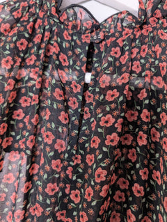 C/MEO Collective Floral Smocked Mini Dress Size XS - Image 6