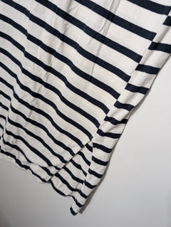 Bassike Women's Long Sleeve Striped Midi Dress Size XS - Image 6