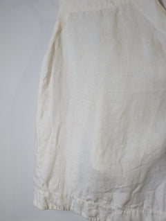Whistles Linen Blend High Neck Tank Top White Women's UK 10 - Image 7