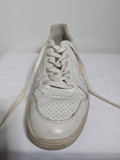 Veja V-10 Leather Sneakers White EU 41 US 8 - Image 6