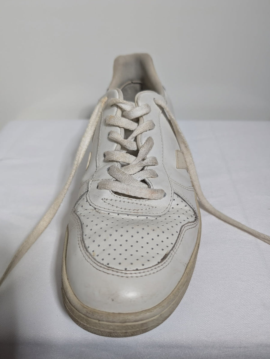 Veja V-10 Leather Sneakers White EU 41 US 8 - Image 6