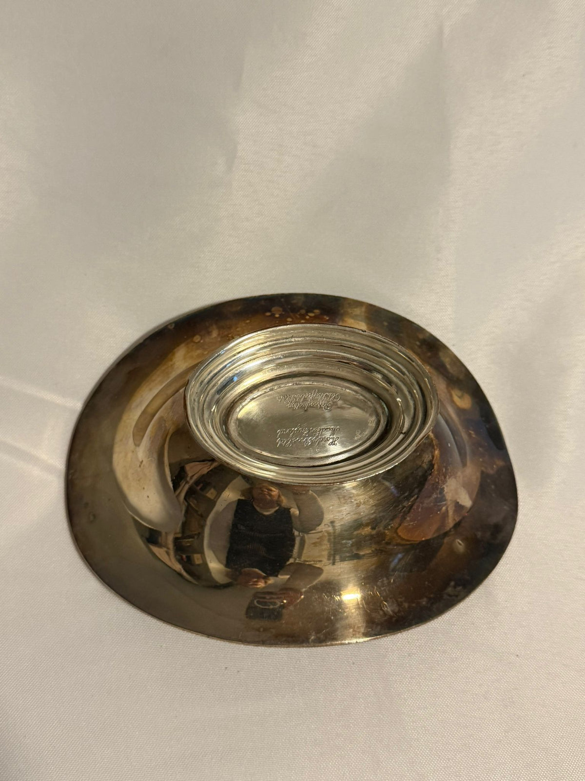 Hardy Bros Ltd Silver Plated Footed Bowl Vintage Reproduction - Image 6
