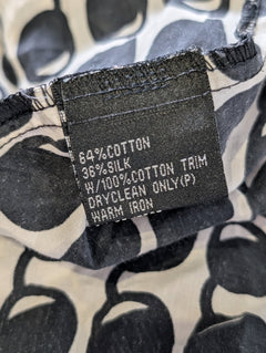 Ginger & Smart Skater Skirt - Sunglasses Print Cotton Silk Blend - Image 6