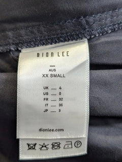 Dion Lee Utility Trousers Navy Cotton XXS - Image 6