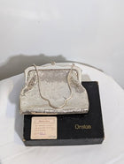 Oroton Evening Bag Vintage Silver Mesh Made In West Germany - Image 6